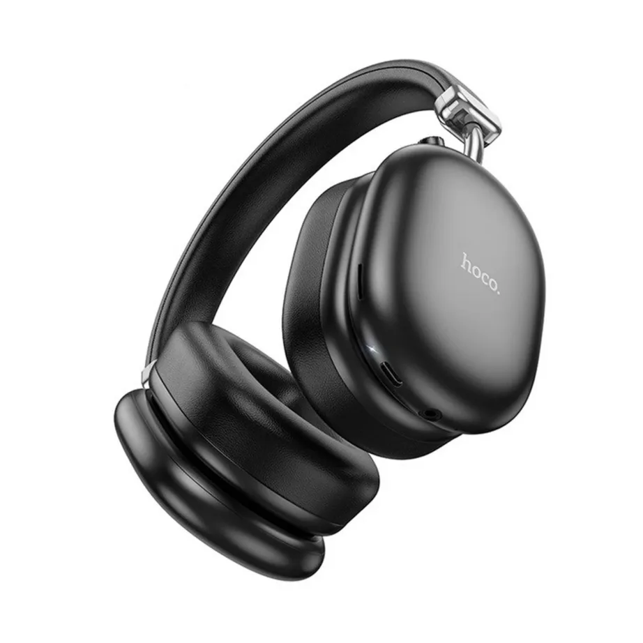 Hoco W35 Max ANC 204x174x82 mm mustad juhtmevabad Bluetooth 5.4 on-ear kõrvaklapid, 90 h aku, USB-C – 2