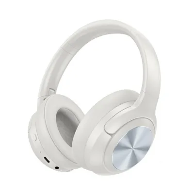 Hoco W54 30h ANC hallid juhtmevabad Bluetooth 5.4 on-ear kõrvaklapid, mikrofoniga ja AUX sisendiga