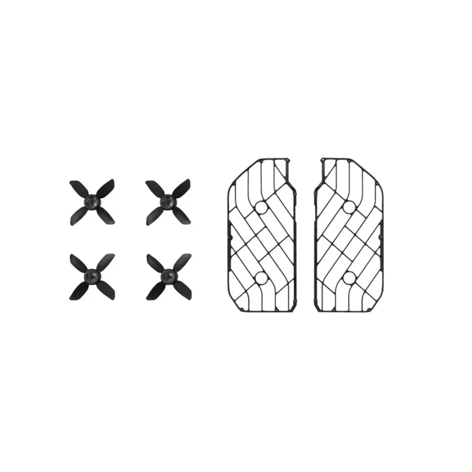 HOVERAir SP86H020 must technopolümeerist remondikomplekt (4 propellerit, 2 kaitseraami) X1 Pro ja ProMax droonile – 2