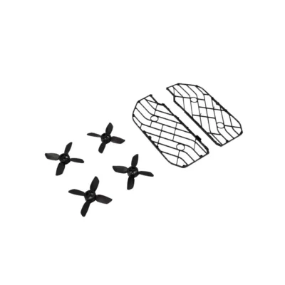 HOVERAir SP86H020 must technopolümeerist remondikomplekt (4 propellerit, 2 kaitseraami) X1 Pro ja ProMax droonile