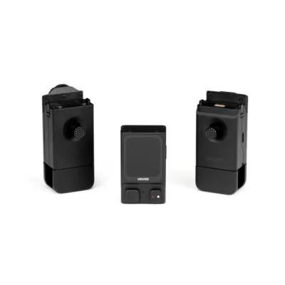 HOVERAir SP93R018 Beacon OLED ekraaniga juhtpultide komplekt X1 PRO/PROMAX droonile, must