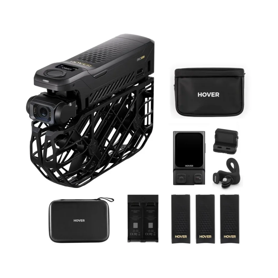 HOVERAir X1 PROMAX SP06H073 192,5 g kokkupandav 8K mini-droon 64GB HDR Android/iOS-iga ühilduv must – 2