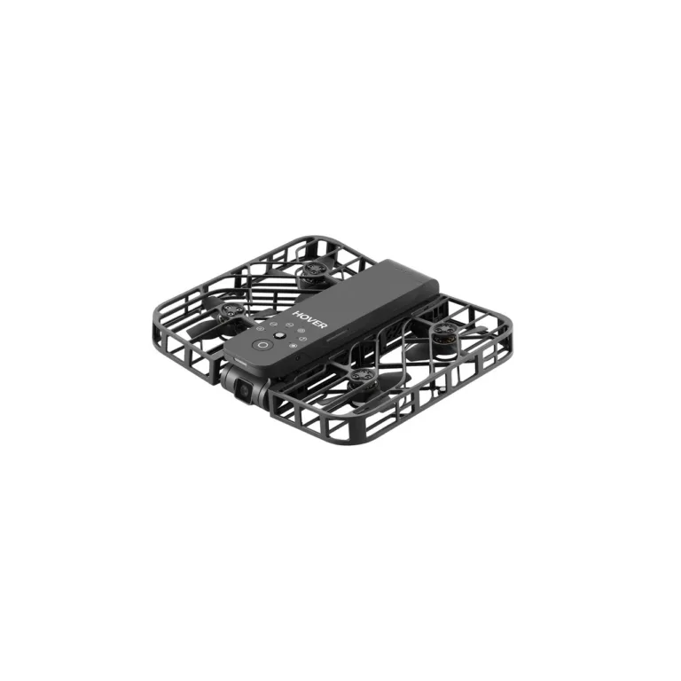 HOVERAir X1 SP03H020 must 12MP 2.7K kaameraga kokkupandav mini-droon 32GB WiFi-ga, 3 akuga