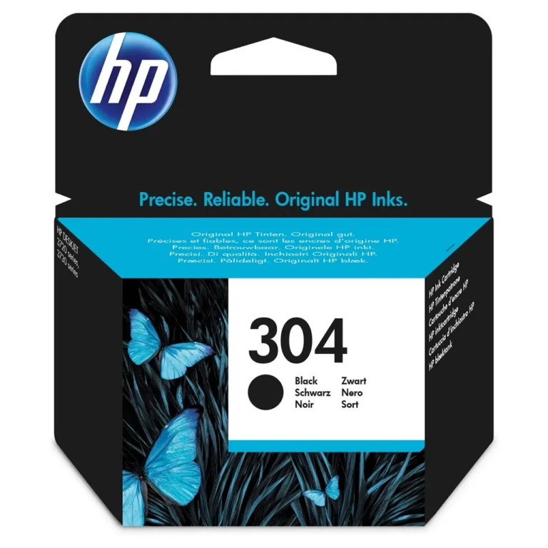 HP 304 N9K06AE 4 ml must originaaltindikassett tindiprinterile, 120 lehte