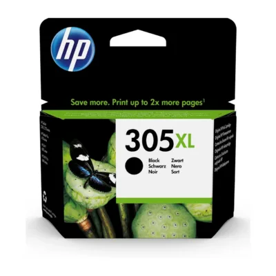 HP 305XL 3YM62AE 4 ml must pigmenttindiga XL originaaltindikassett, 240 lehte, DeskJet ja ENVY printeritele