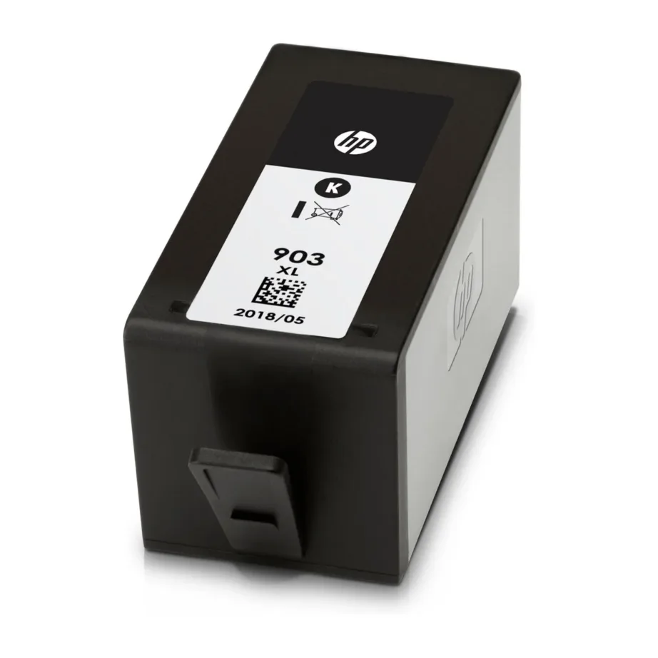 HP 903XL T6M15AE 21,5 ml must XL originaaltindikassett pigmenttindiga, kuni 825 lehte, HP OfficeJet 6950/6960/6970 printeritele