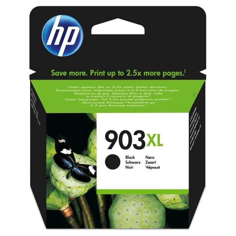 HP 903XL T6M15AE 21,5 ml must XL originaaltindikassett pigmenttindiga, kuni 825 lehte, HP OfficeJet 6950/6960/6970 printeritele