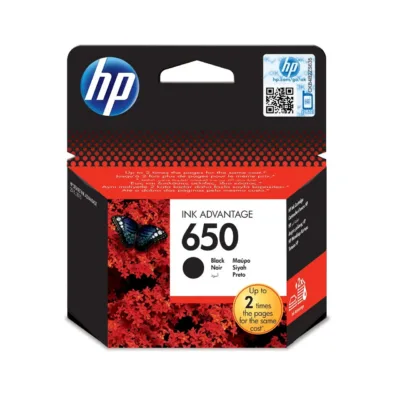 HP CZ101AE 650 must pigmentpõhine originaaltindikassett tindiprinterile, 1 tk