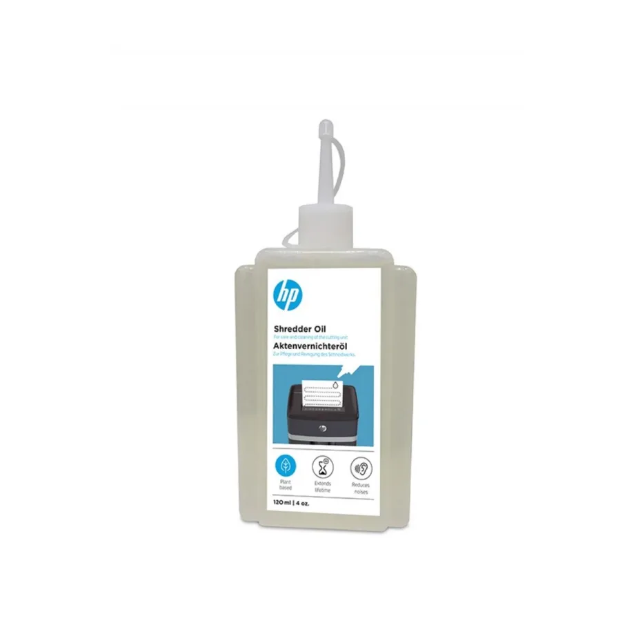 HP HPO9131OIL120ML 120 ml purustajaõli aplikaatorpudeliga kontoripurustite hoolduseks