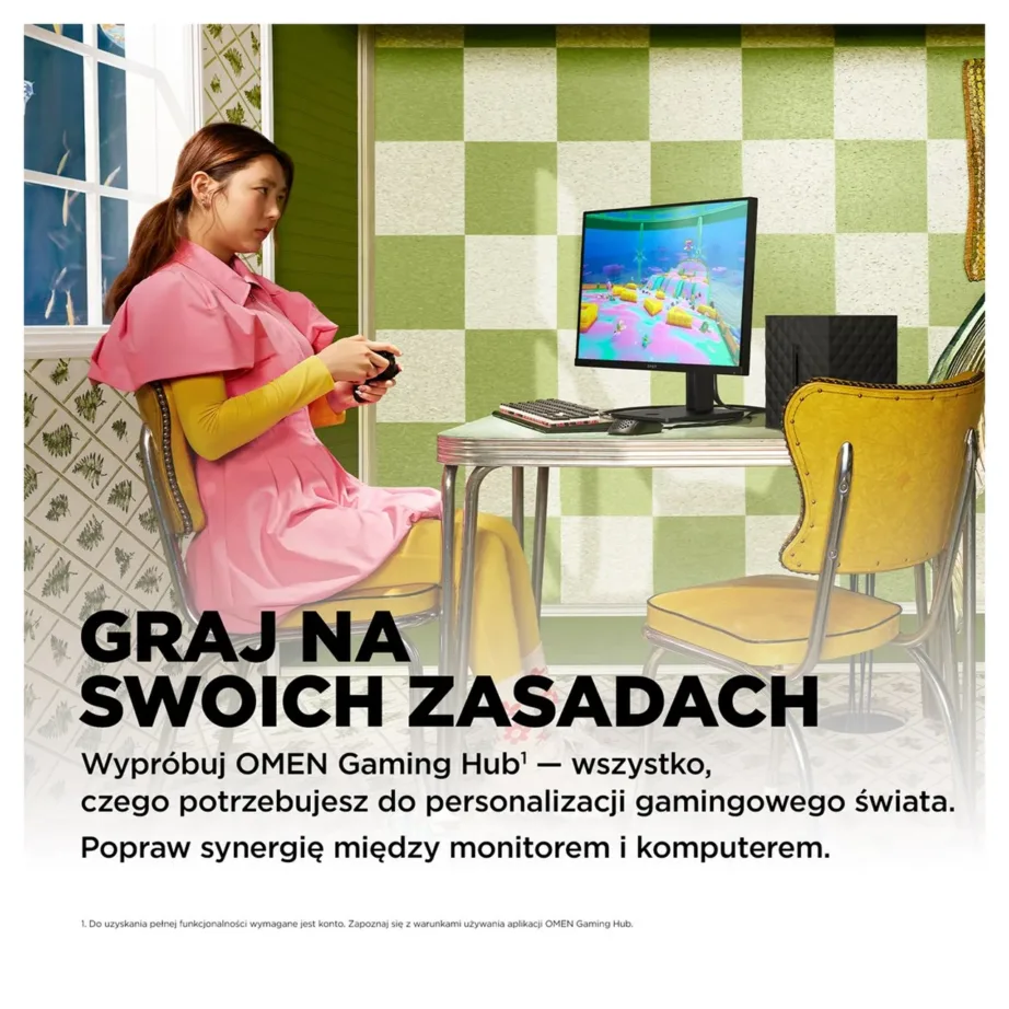 HP OMEN 27q 27″ QHD 165Hz IPS mängurimonitor, 1ms, FreeSync Premium, must, jalusega – 9