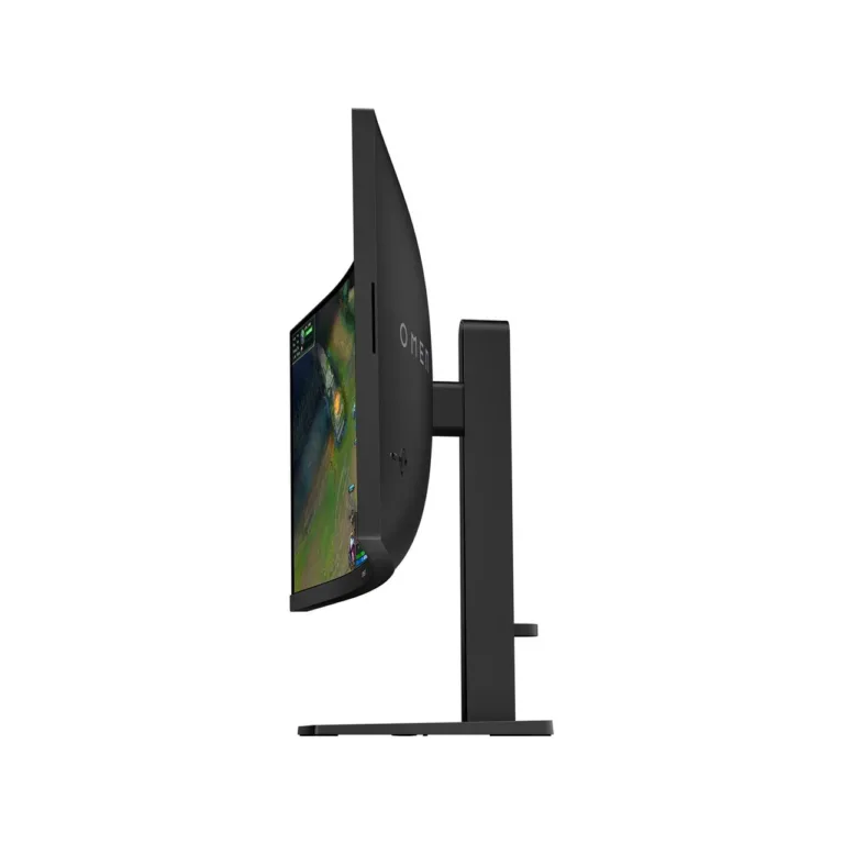 HP OMEN 34c G2 34-tolline 180Hz kumer WQHD mängurimonitor, VA-paneel, DisplayHDR400, FreeSync, 3440x1440, must