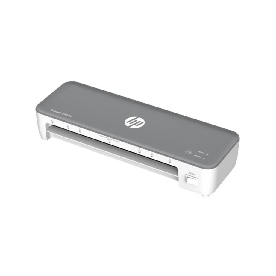 HP OneLam 270 A4 kuumlaminaator, 270 mm/min, 120 °C, 2 rullikut, 80–125 µm taskute jaoks, hall – 4