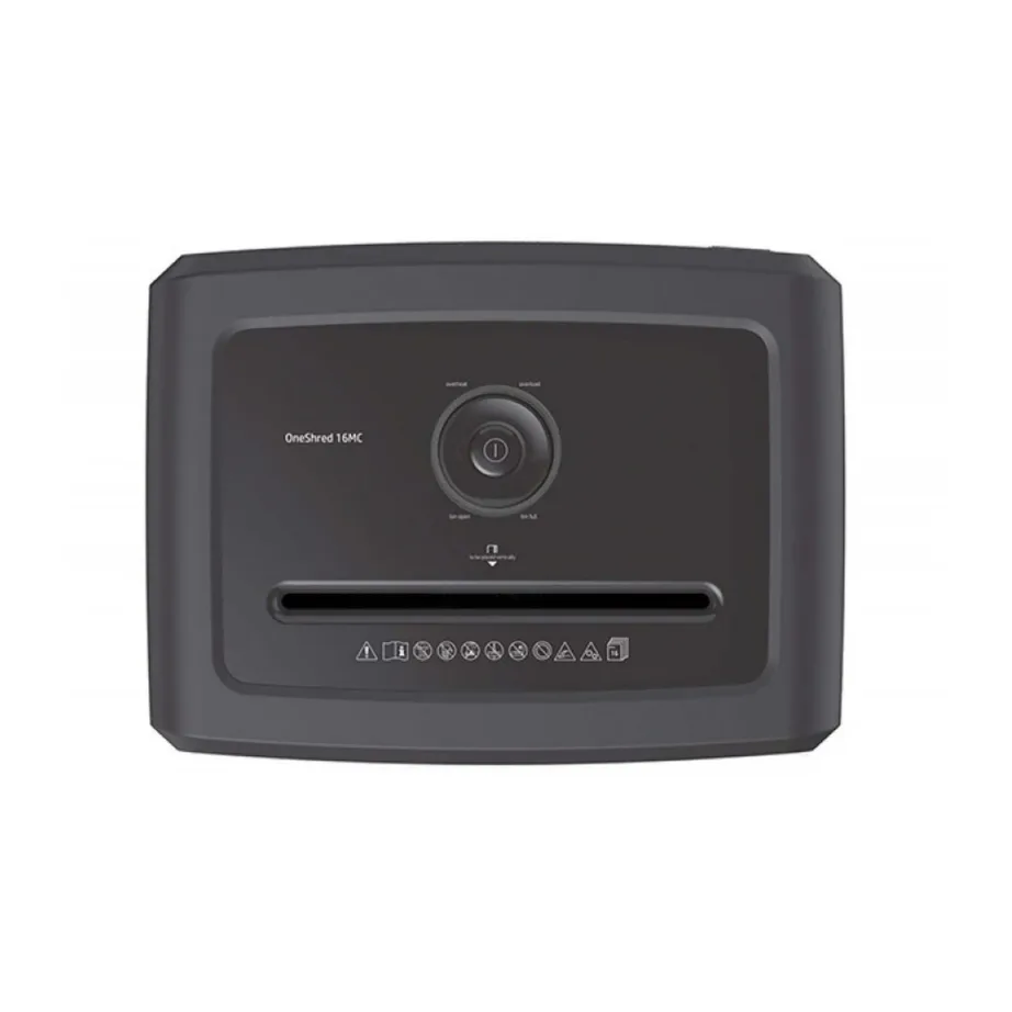 HP OneShred 16MC 16-lehelise võimekusega P-5 mikro-lõikega paberihunt, 30L helehall, krediit- ja klambrikaartide jaoks, rullikutega, 424x295x645 mm – 3