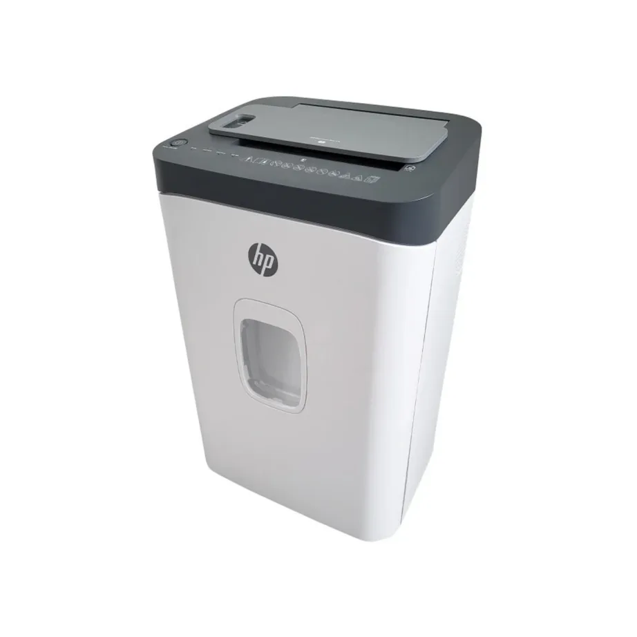 HP OneShred Auto 200CC 28L valge-hall mikro-lõikega paberihunt 200-lehe automaatsööt HPN2819200CCOF-05 P-4 turbetase – 12