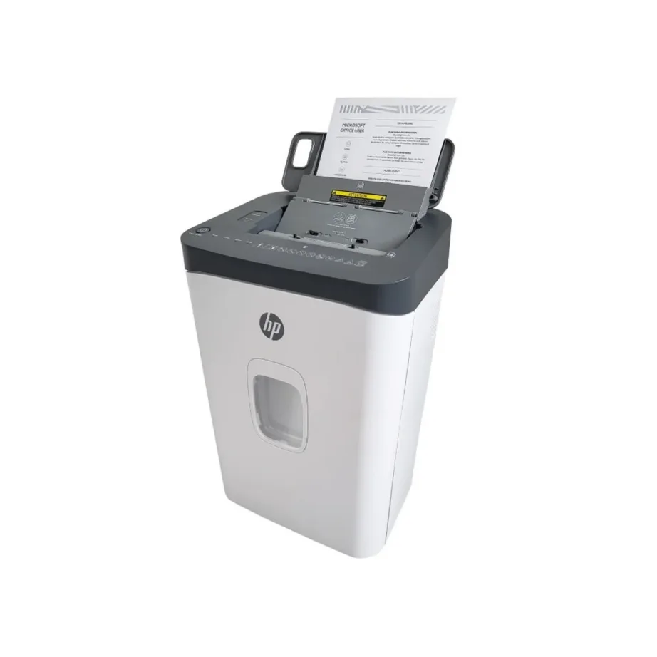 HP OneShred Auto 200CC 28L valge-hall mikro-lõikega paberihunt 200-lehe automaatsööt HPN2819200CCOF-05 P-4 turbetase – 13