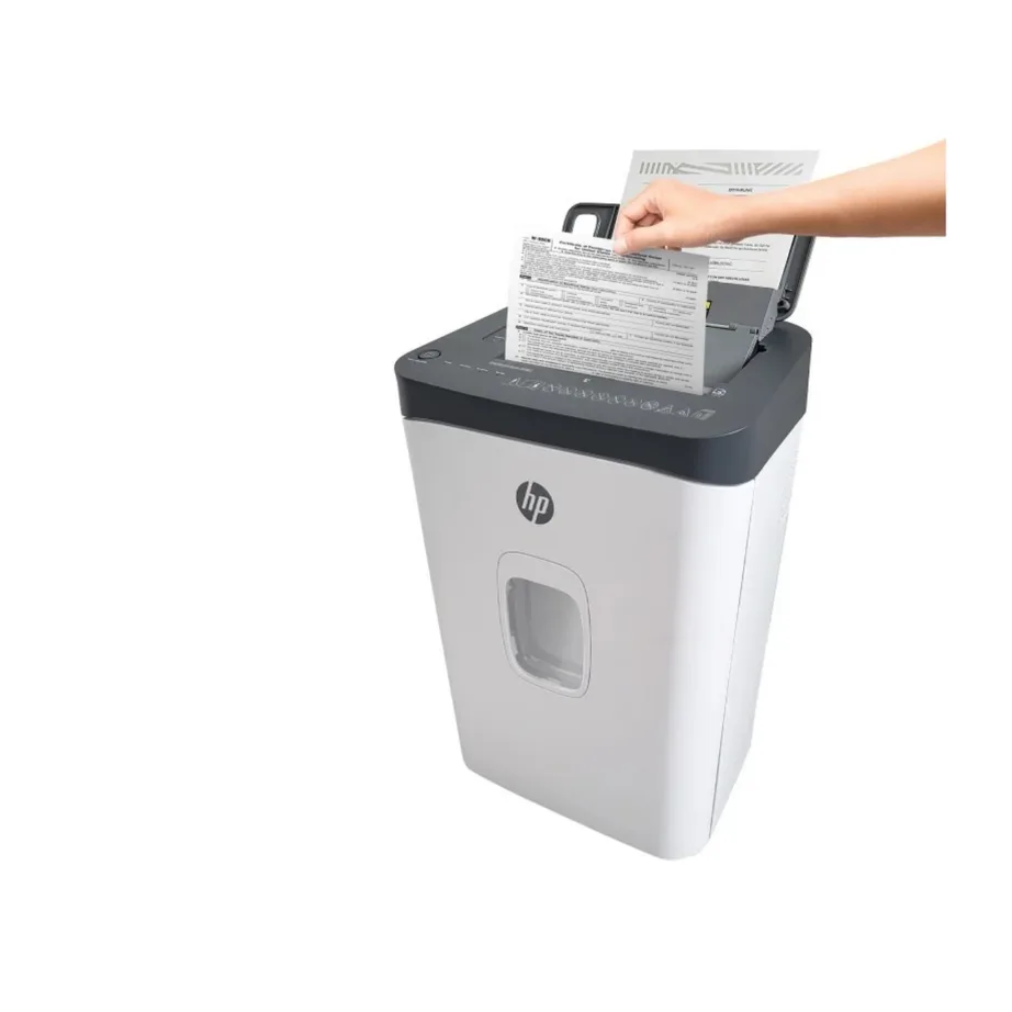 HP OneShred Auto 200CC 28L valge-hall mikro-lõikega paberihunt 200-lehe automaatsööt HPN2819200CCOF-05 P-4 turbetase – 14