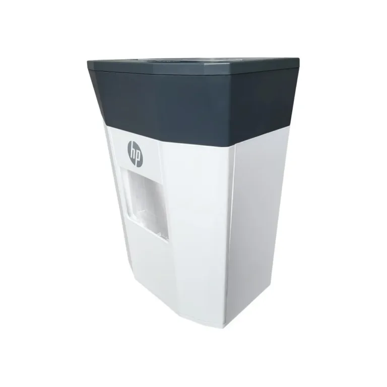 HP ONESHRED Auto 80CC 15L valge-hall P-4 mikrohakkur automaatse etteandega paberi- ja klambripurustaja (HPN281780CCOF-05, 80 lehte, 4,3x12 mm)
