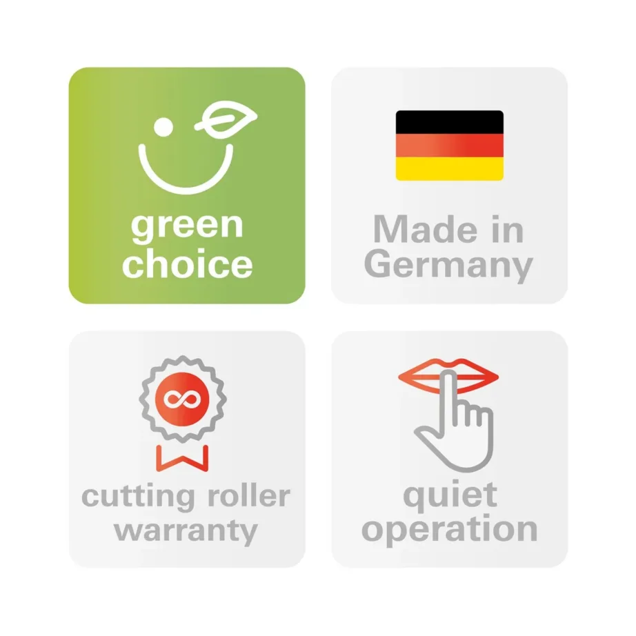 HSM Pure 530 2352111 80L 1,9×15 mm valge osakesteks lõikav paberi- ja krediitkaardihävitaja E-4/P-5 töögruppidele (30 cm töölaius, 11 lehte) – 5