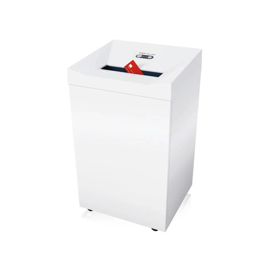 HSM Pure 630 130L 4,5×30 mm valge dokumendipurustaja 22-lehele, CD/kaartide lõikuriga – 3