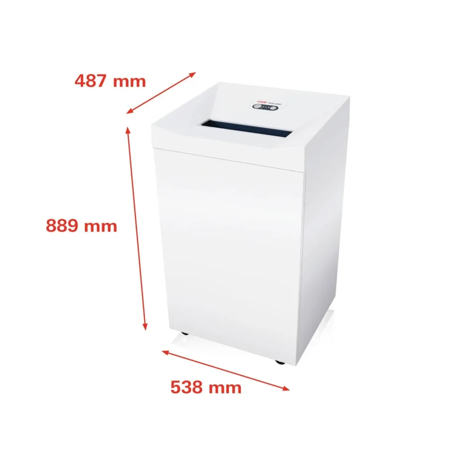 HSM Pure 630 130L 4,5×30 mm valge dokumendipurustaja 22-lehele, CD/kaartide lõikuriga – 6