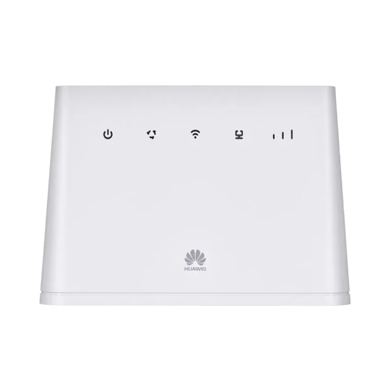 Huawei B311-221 valge 4G LTE lauaarvuti ruuter, Wi-Fi 150 Mbit/s, 1 Etherneti port, sisseehitatud antenn, SIM-kaardi pesaga
