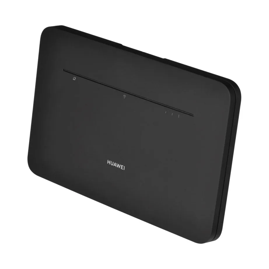 Huawei B535-232a must 4G LTE ruuter, 219x138x25,6 mm, Wi-Fi AC, 4 LAN-porti, sisemine antenn, 1 SIM-kaart