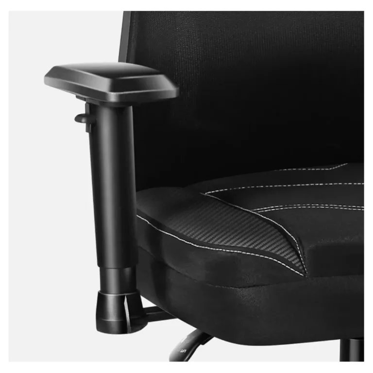 Huzaro Combat 6.2 Black RGB 48x70 cm võrgust ergonoomiline mänguritool, 140 kg kandevõimega, RGB valgustuse ja reguleeritavate käetugedega