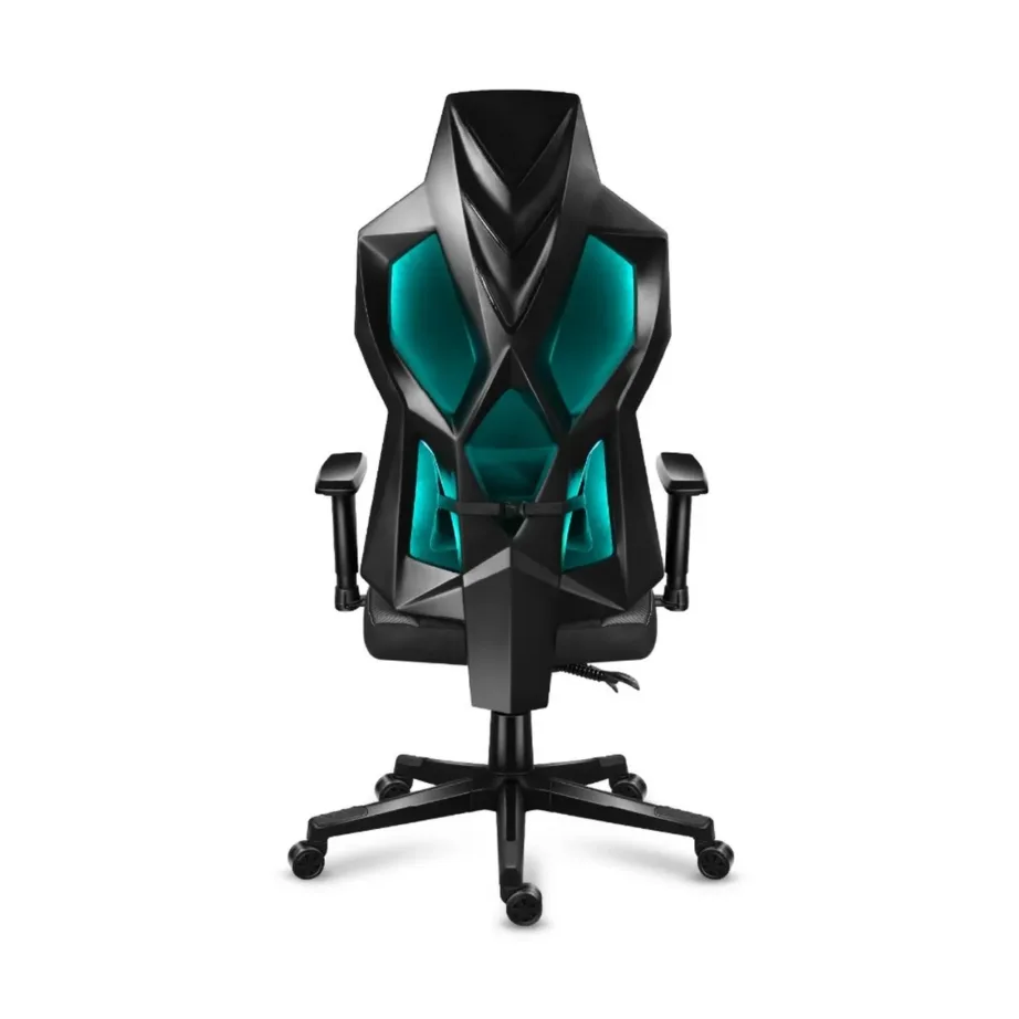 Huzaro Combat 6.2 Black RGB 48×70 cm võrgust ergonoomiline mänguritool, 140 kg kandevõimega, RGB valgustuse ja reguleeritavate käetugedega – 21