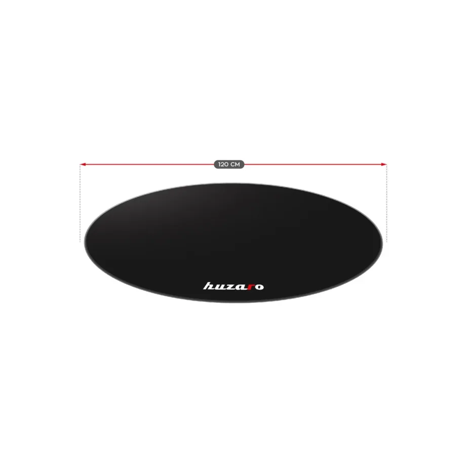 Huzaro FloorMat 3.0 120×120 cm must neopreenist libisemiskindel toolialune matt – 6