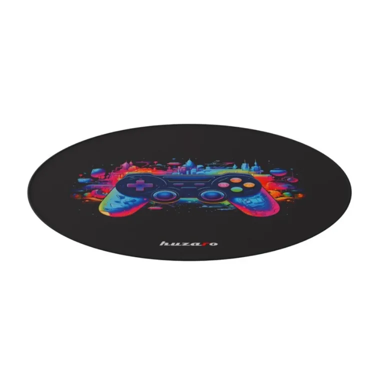 Huzaro FloorMat 7.0 120x120 cm 5 mm must libisemisvastane toolimatt