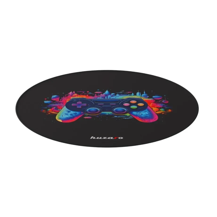 Huzaro FloorMat 7.0 120×120 cm 5 mm must libisemisvastane toolimatt – 4