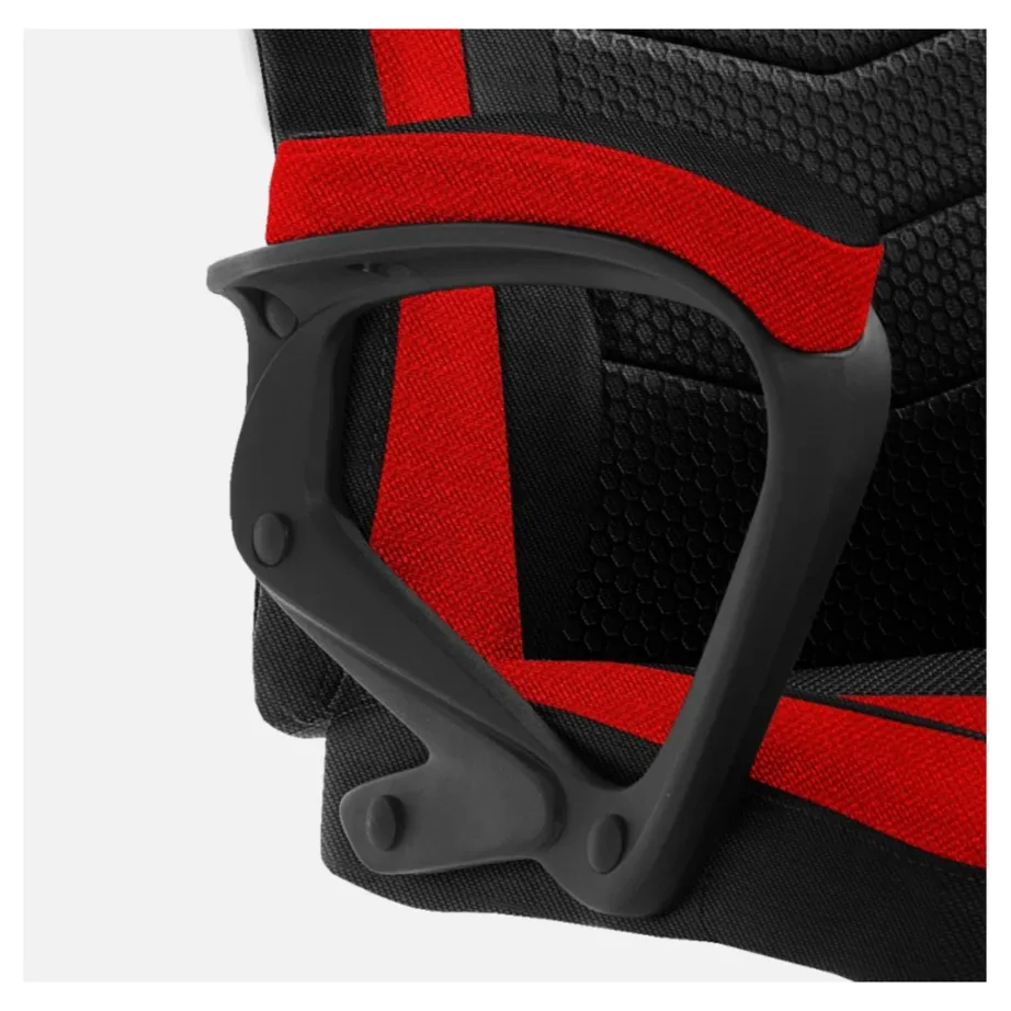 Huzaro FORCE 2.5 Red Mesh 68 cm ergonoomiline mänguritool, võrkkangast seljatugi ja iste, gaasitõste, maksimaalne kandevõime 130 kg – 5