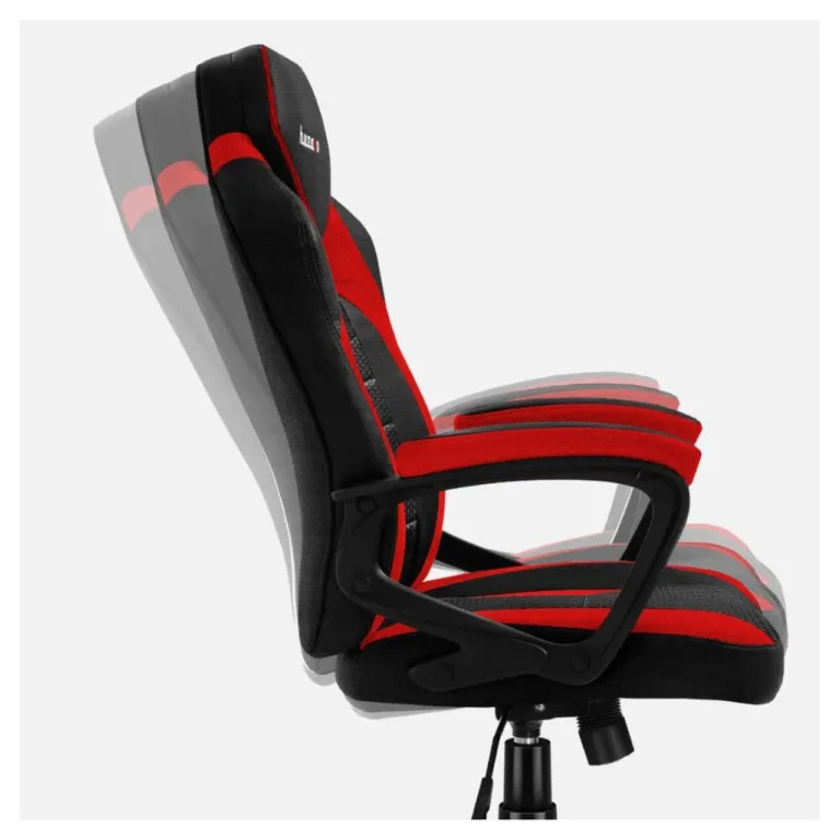 Huzaro FORCE 2.5 Red Mesh 68 cm ergonoomiline mänguritool, võrkkangast seljatugi ja iste, gaasitõste, maksimaalne kandevõime 130 kg