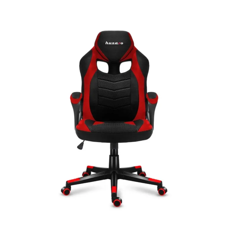Huzaro FORCE 2.5 Red Mesh 68 cm ergonoomiline mänguritool, võrkkangast seljatugi ja iste, gaasitõste, maksimaalne kandevõime 130 kg