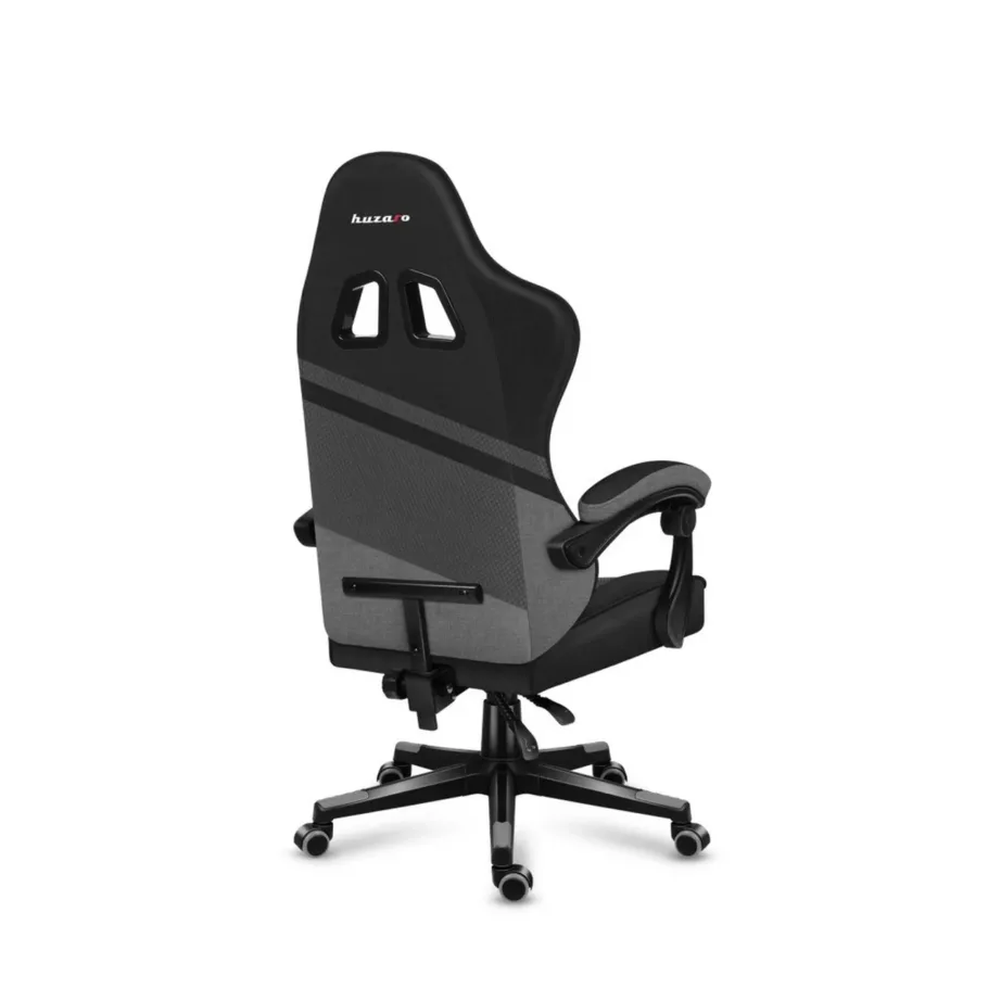 Huzaro Force 4.4 hall võrkriidest mänguritool 71x71x115–125 cm, ergonoomiline, reguleeritav kõrgus, pehmed käetoed, kaela- ja nimmepadjad, kandevõime 130 kg – 7