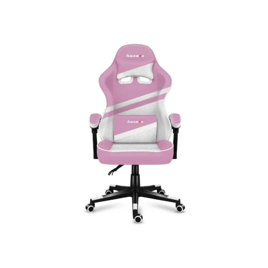 Huzaro Force 4.4 Pink Mesh 71 cm lai roosa/valge võrguga ergonoomiline mänguritool, terasraam, 130 kg kandevõime – 12