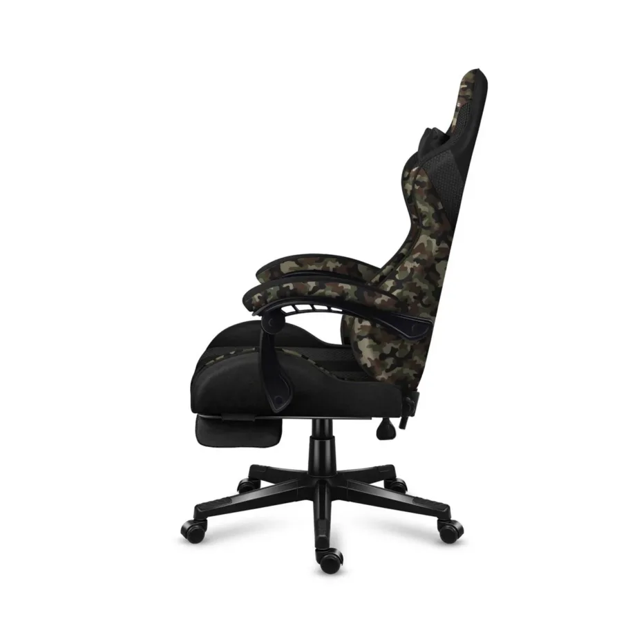 Huzaro Force 4.7 camo kangast mänguritool jalatoe ja nimmepadjaga, 67x50x113-123 cm, 140 kg – 9