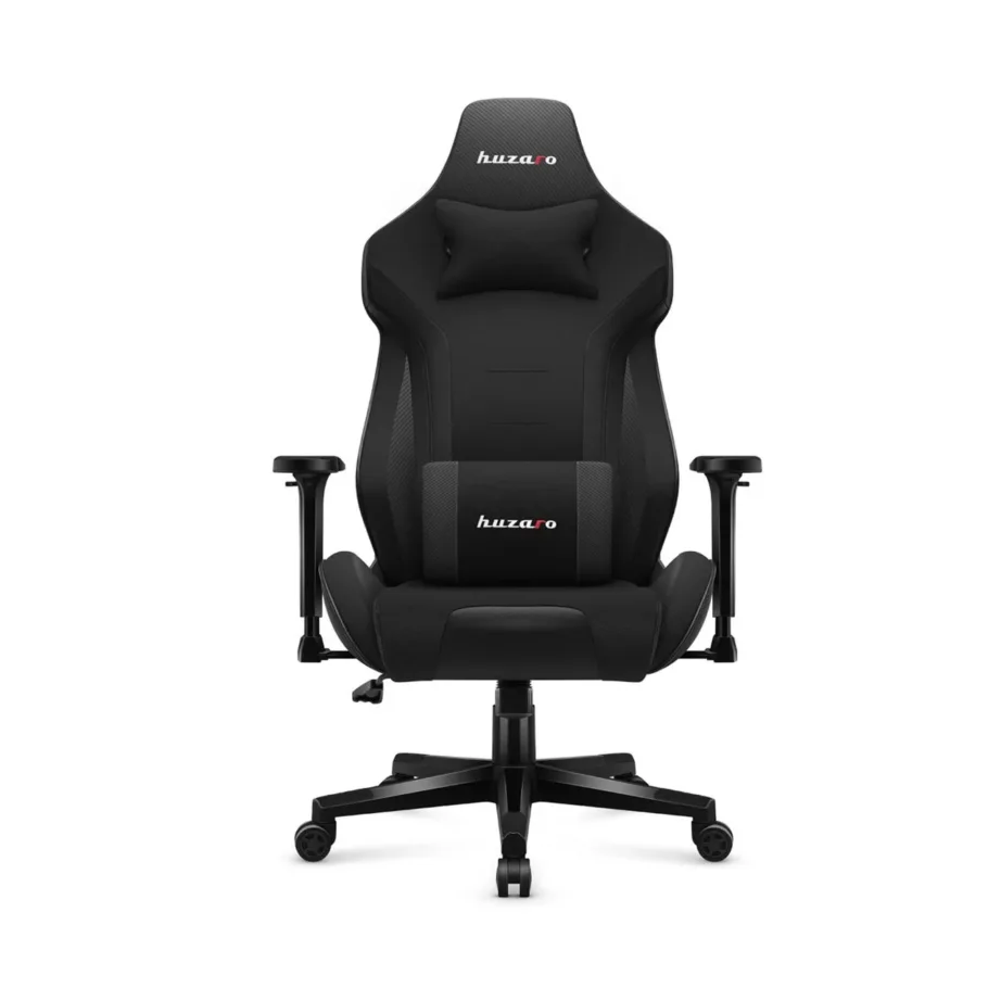 Huzaro Force 7.6 Black ergonoomiline mänguritool 126–136 cm kangas/vaht, must, kandevõime 150 kg – 5