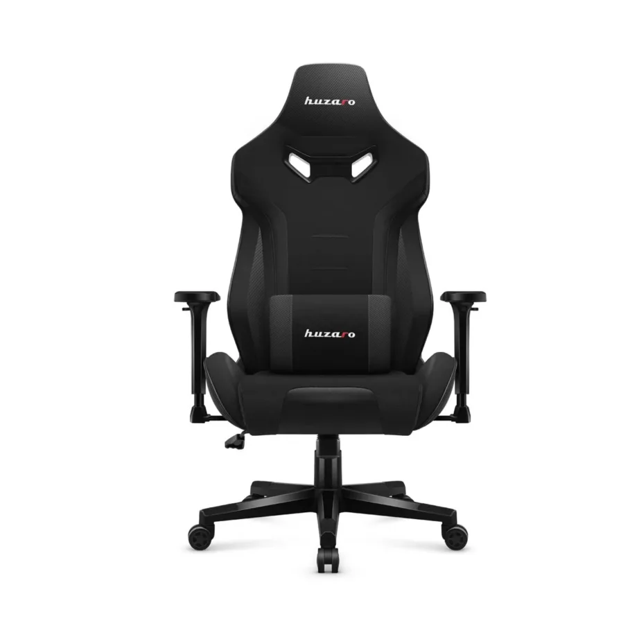 Huzaro Force 7.6 Black ergonoomiline mänguritool 126–136 cm kangas/vaht, must, kandevõime 150 kg – 6
