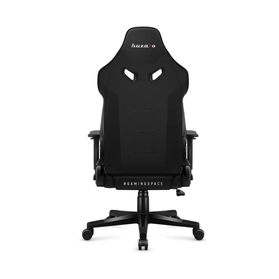 Huzaro Force 7.6 Black ergonoomiline mänguritool 126–136 cm kangas/vaht, must, kandevõime 150 kg – 7