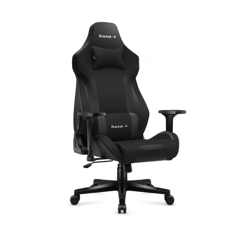 Huzaro Force 7.6 Black ergonoomiline mänguritool 126–136 cm kangas/vaht, must, kandevõime 150 kg