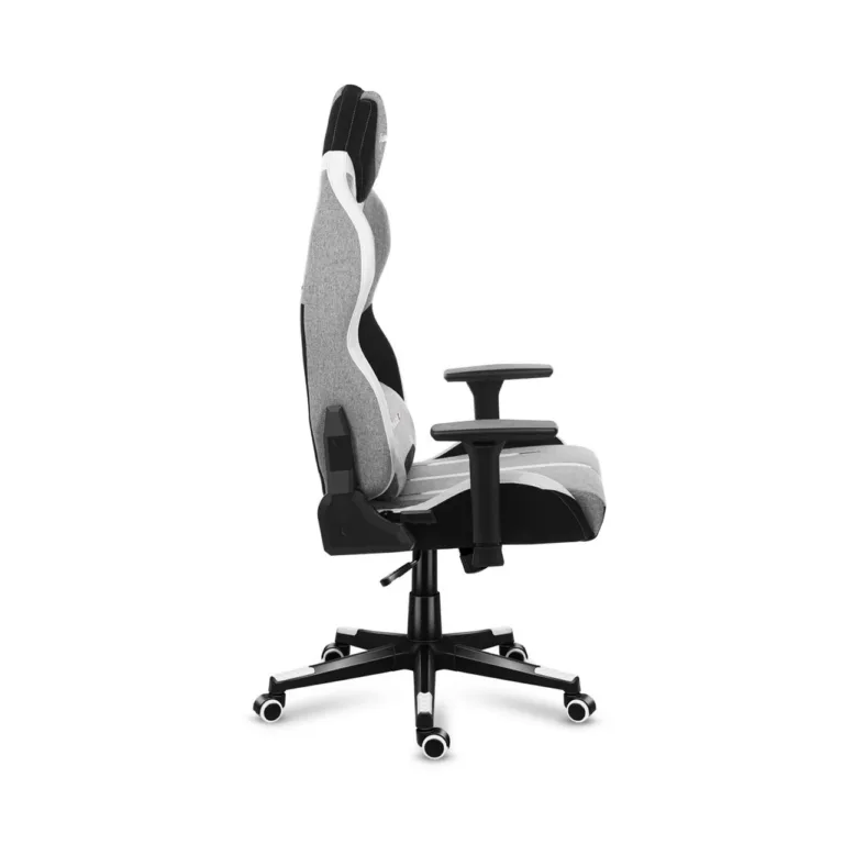 Huzaro Force 7.9 hall 128–138 cm ergonoomiline mänguritool, kangas, 150 kg, kallutatav seljatugi, reguleeritavad käetoed