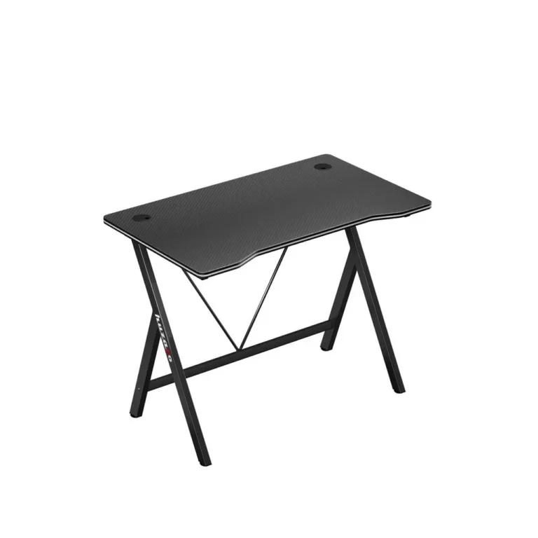Huzaro Hero 1.4 Black 100x50x75 cm MDF/karboonviimistlusega mängurilaud kaabliavadega
