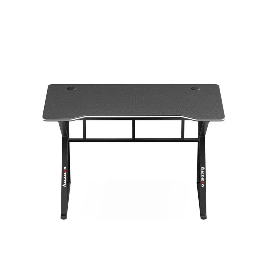 Huzaro Hero 1.6 Black 120x60x75 cm metallraamiga MDF süsinikmust mängurilaud kaabliavadega – 3