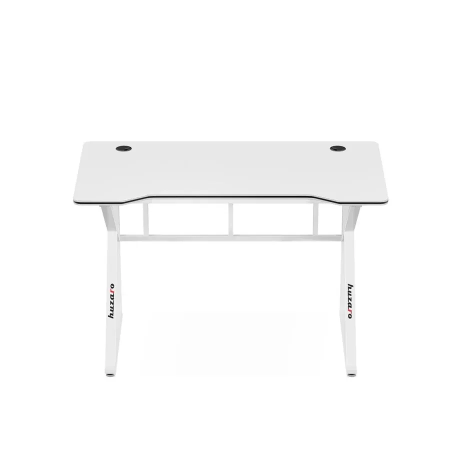 Huzaro Hero 1.6 White 120x60x75 cm valge metallraamiga MDF-mängurilaud kaabliavadega – 3