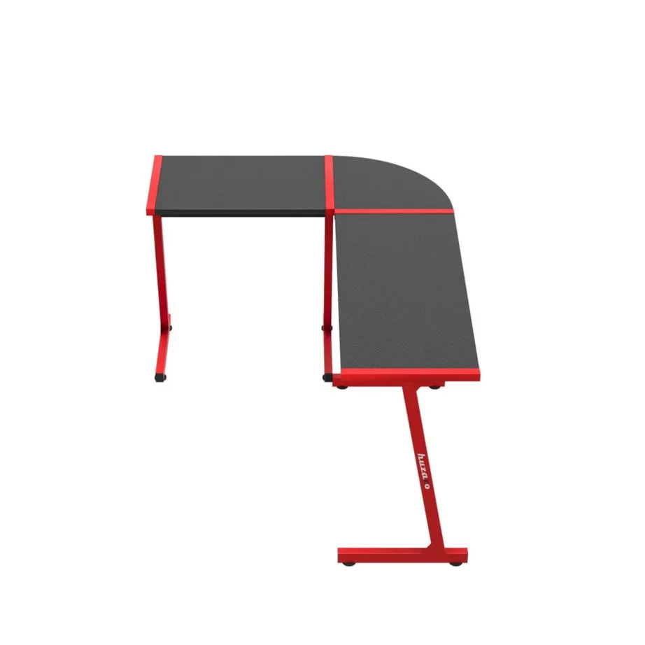 Huzaro Hero 6.0 Red 147×112 cm terasraamiga L-kujuline süsinikkiuga nurgalaud - 3