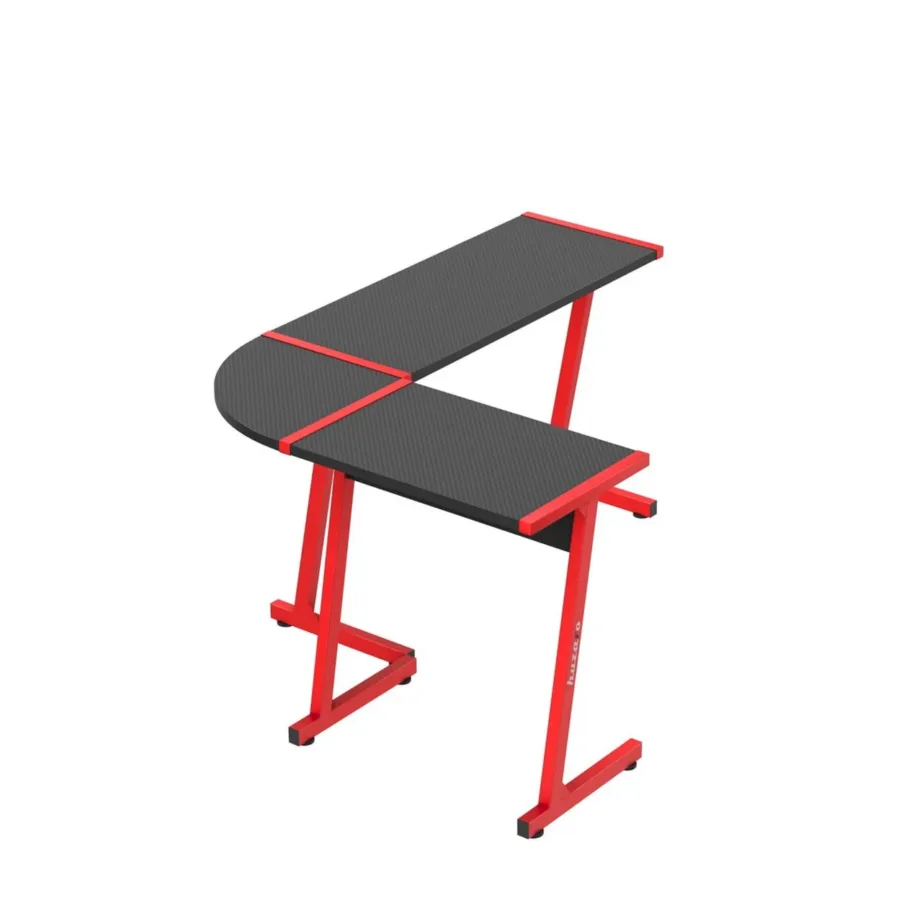 Huzaro Hero 6.0 Red 147×112 cm terasraamiga L-kujuline süsinikkiuga nurgalaud - 5
