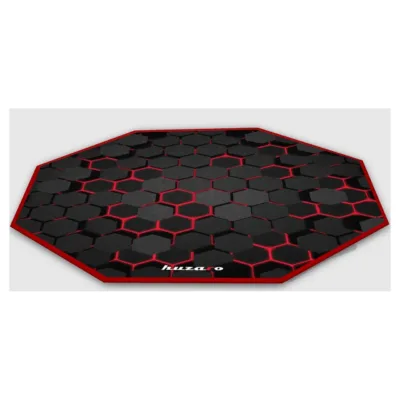 Huzaro HZ-FLOORMAT 2.0 must toolialune matt 120x120 cm, libisemisvastane, 5 mm neopreen