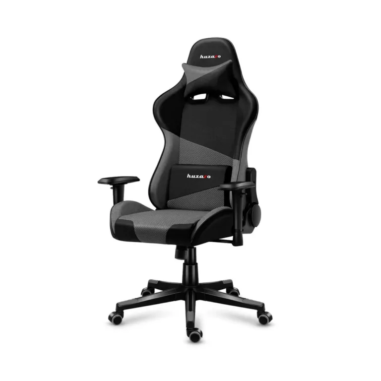 Huzaro Hz-Force 6.2 130 kg reguleeritav hall/must kangast ergonoomiline gaming tool, metallraam, kaela- ja nimmetoega