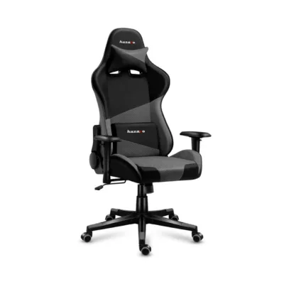 Huzaro Hz-Force 6.2 130 kg reguleeritav hall/must kangast ergonoomiline gaming tool, metallraam, kaela- ja nimmetoega